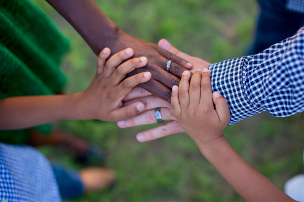 Hands Touching